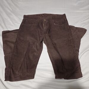 Levi's 511 Brown Corduroy Pants 34x34